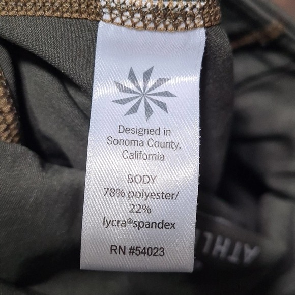 Athleta Leggings Green Size XXS - Picture 3 of 6